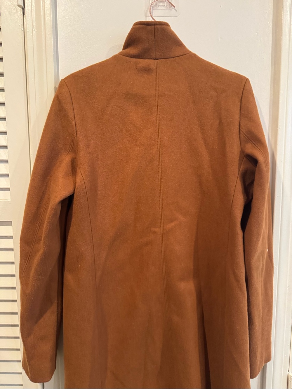 Old Navy Womens Soft Brushed Funnel Neck Coat medium tall - Picture 14 of 14